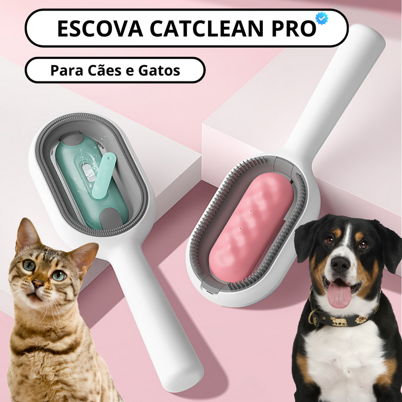 Clean Cat Dog Hair Pente de remoção com toalhetes, escova para animais de estimação, acessórios pet, gatos, produtos para mascotes, suprimentos de higiene