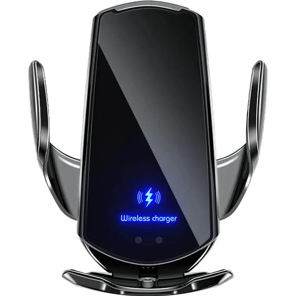 Q3 sensor inteligente carregador de telefone de carro sem fio 15w carregamento rápido suporte de telefone de carro de fixação automática para iphone e todos os qi habilitar android